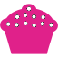 barbie pink cupcake 5 icon