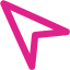 barbie pink cursor 3 icon