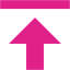 barbie pink data transfer upload icon