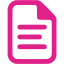 barbie pink document icon