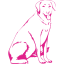 barbie pink dog 13 icon