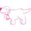 barbie pink dog 18 icon