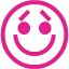 barbie pink emoticon 18 icon