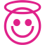 barbie pink emoticon 19 icon