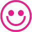 barbie pink emoticon 30 icon