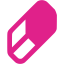 barbie pink erase icon