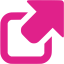 barbie pink external link icon