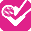 barbie pink foursquare icon