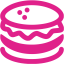 barbie pink hamburger icon