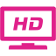 barbie pink hdtv icon