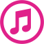 barbie pink itunes icon