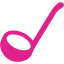 barbie pink ladle icon