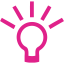 barbie pink lightbulb 2 icon