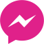 barbie pink messenger icon