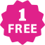 barbie pink one free icon