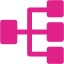 barbie pink parallel tasks icon