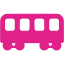 barbie pink railroad car icon