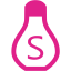 barbie pink salt shaker icon