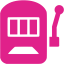 barbie pink slot machine icon