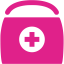 barbie pink survival bag icon