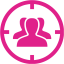 barbie pink target audience icon