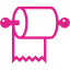 barbie pink toilet paper icon