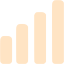 bisque bar chart 3 icon