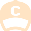 bisque baseball cap icon