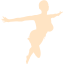 bisque flying woman icon