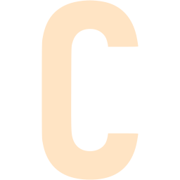 letter c icon