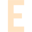 bisque letter e icon