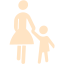bisque mother and child icon
