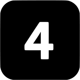 4 filled icon