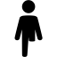 black amputee icon