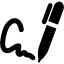 black autograf icon