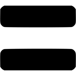 equal sign 2 icon