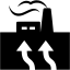 black geothermal icon
