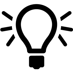 light bulb 6 icon
