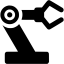 black robot icon