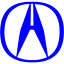 blue acura icon