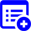 blue add property icon