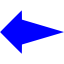 blue arrow 115 icon