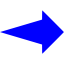 blue arrow 15 icon