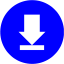 blue arrow 242 icon