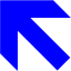 blue arrow 252 icon