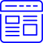 blue article icon