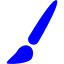 blue brush 2 icon