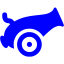 blue cannon icon