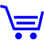 blue cart 11 icon