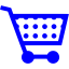 blue cart 14 icon